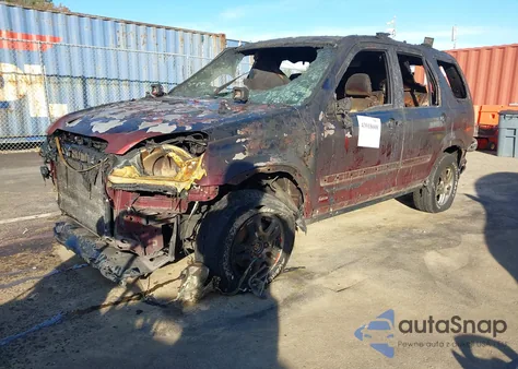 2004 Honda Cr-V Ex из США, поврежденный, VIN SHSRD78804U255861